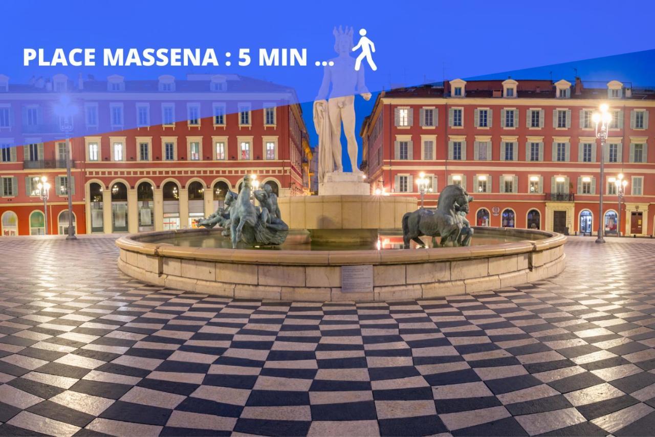 Casa Alma. Hyper Centre. Luxe. Lägenhet Nice Exteriör bild